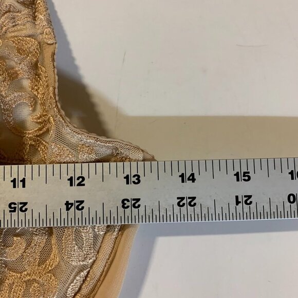 Wacoal Women's Crossbody Adjustable Strap Lace Scroll Floral Bra Size 34DD - Picture 11 of 13